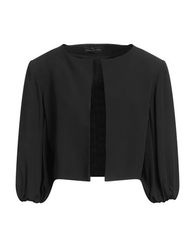 Caractere Caractère Woman Suit Jacket Black Size 6 Viscose, Polyester
