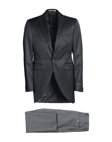 Cc Collection Corneliani Man Suit Black Size 40 Virgin Wool, Polyester