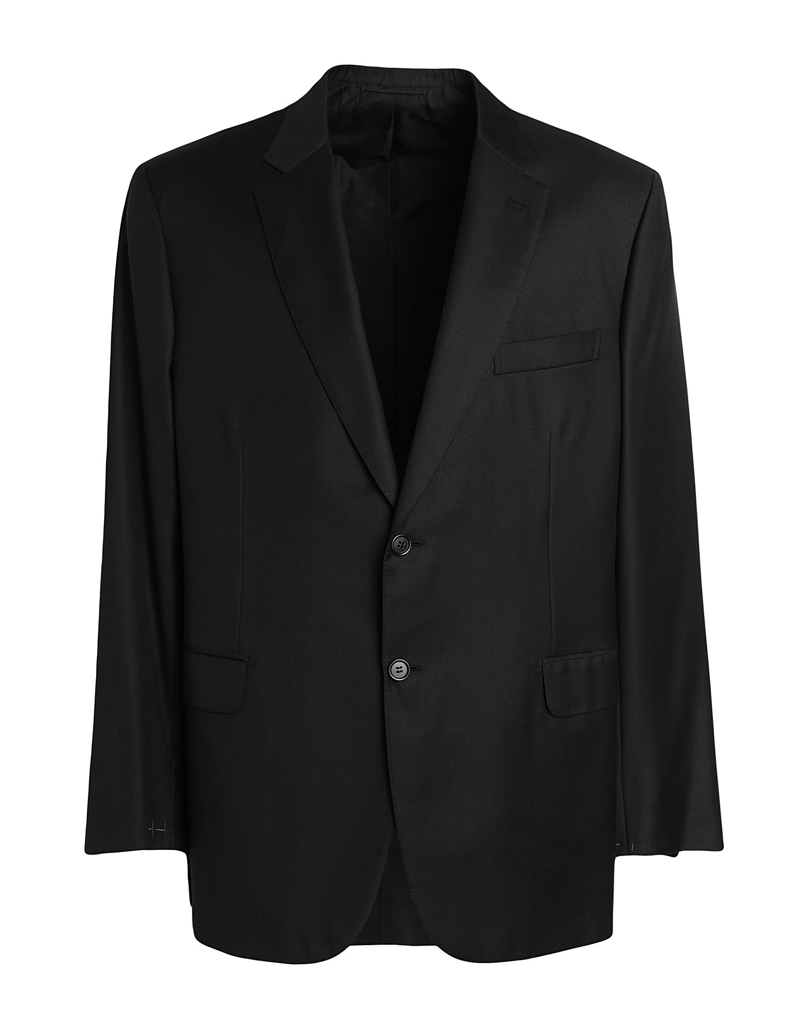 Brioni Man Suit Jacket Black Size 38 Wool