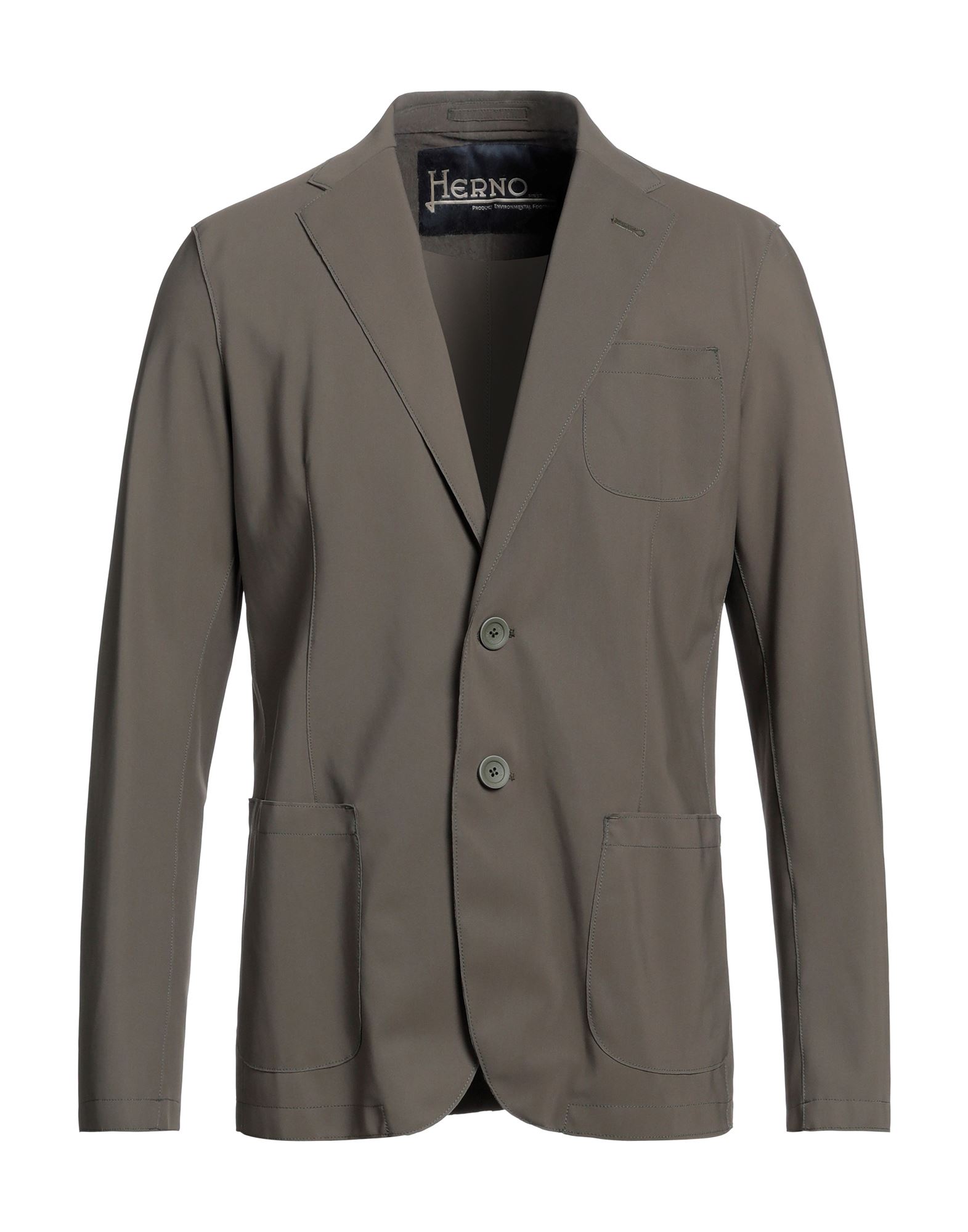 Herno Suit Jackets In Green