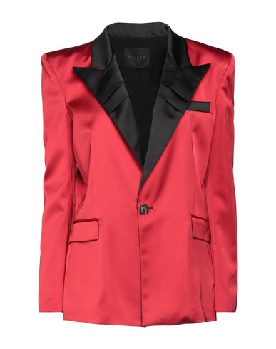 Gaelle Paris Gaëlle Paris Woman Suit Jacket Red Size 4 Polyester, Elastane In Red