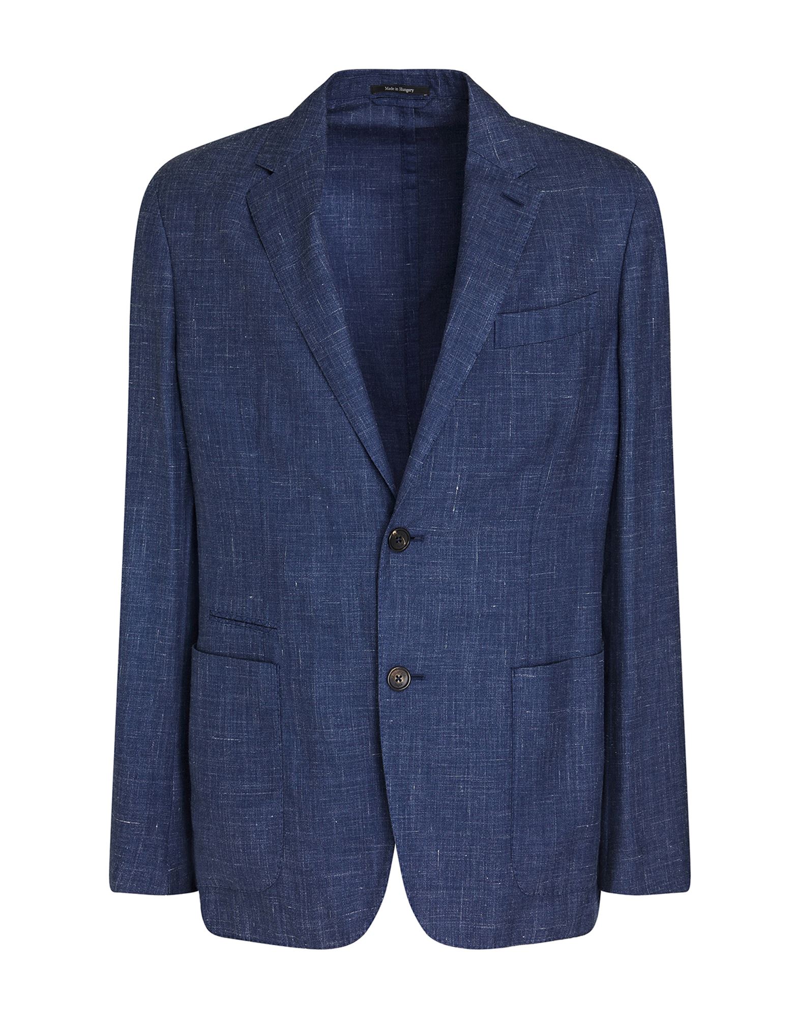 Zegna Suit Jackets In Navy Blue