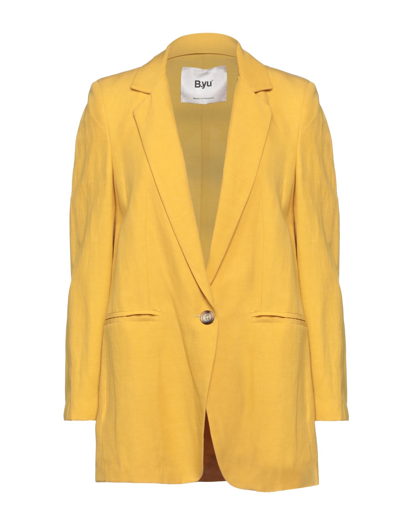 B.yu Suit Jackets In Yellow