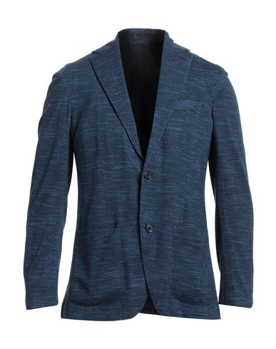 Altea Man Suit Jacket Blue Size 38 Wool, Polyamide