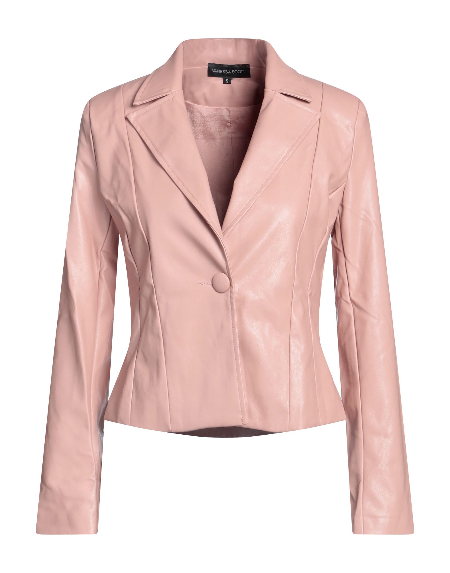 Vanessa Scott Suit Jackets In Pink