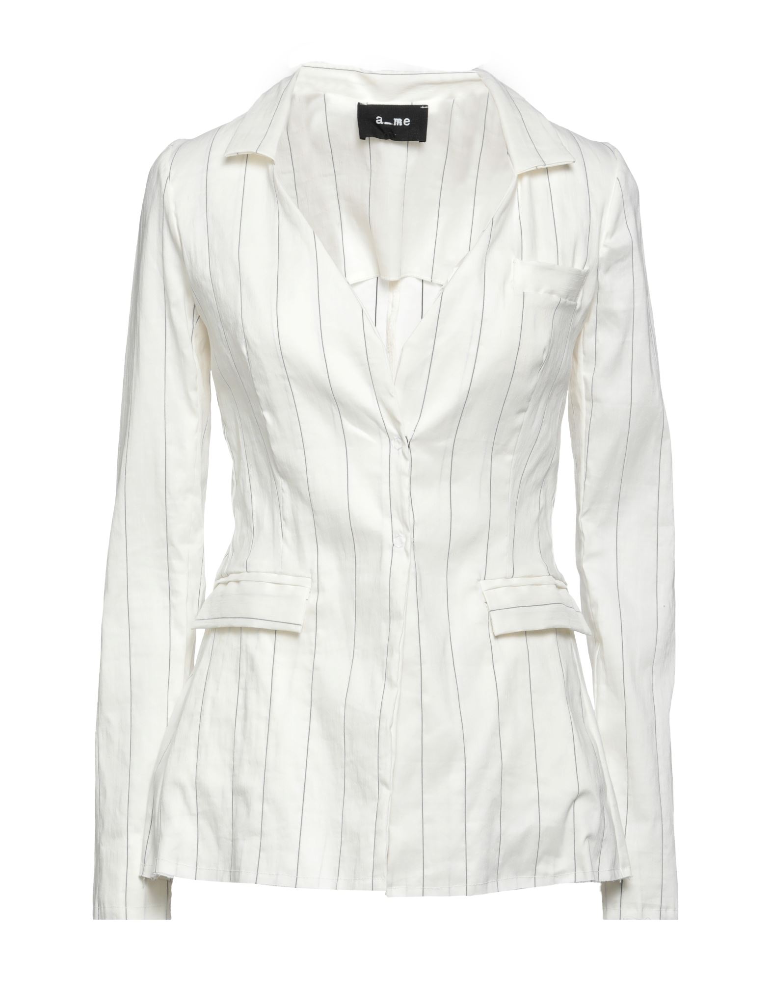 A Me Suit Jackets In White