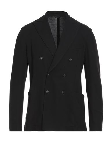 Alessandro Dell'acqua Man Suit Jacket Black Size 42 Polyester, Viscose, Elastane