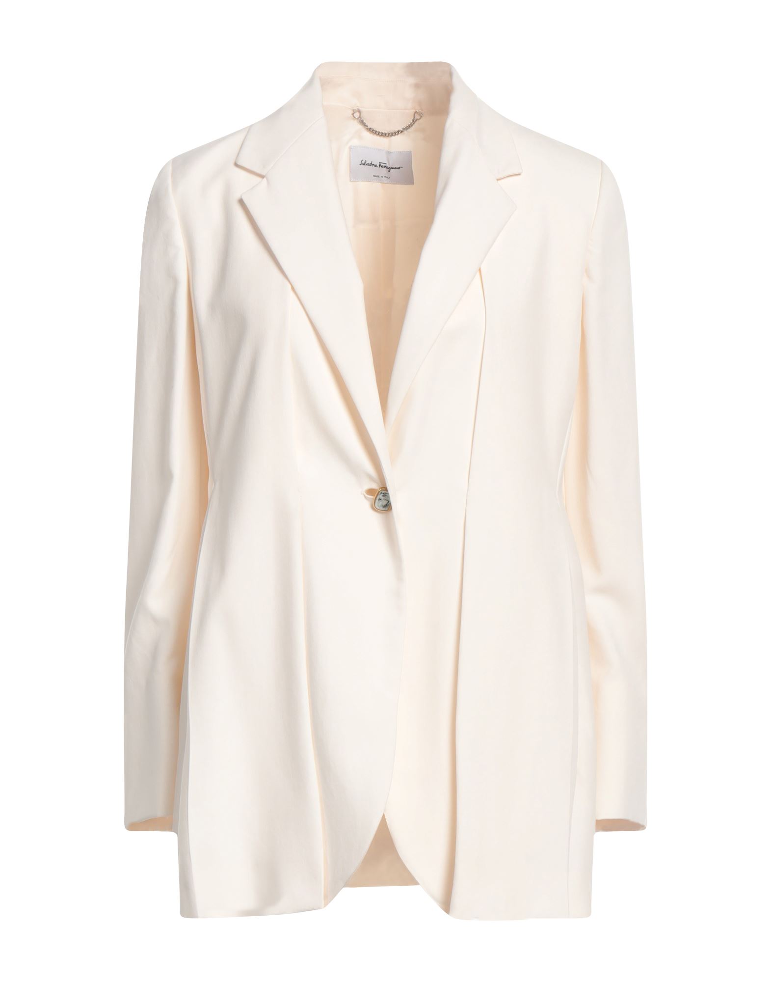 Ferragamo Salvatore  Suit Jackets In White