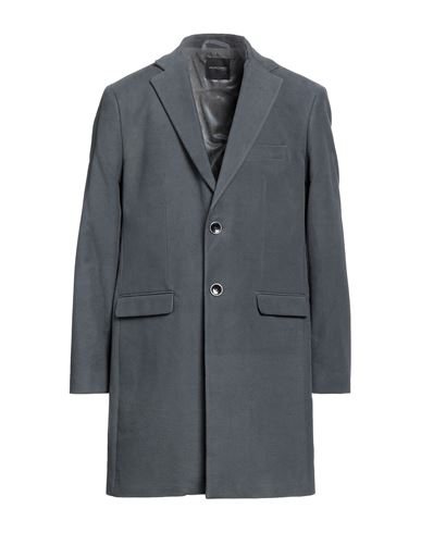 Marciano Man Overcoat & Trench Coat Lead Size 48 Wool, Polyamide In Grey