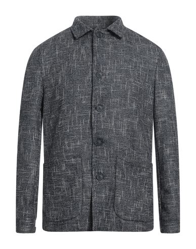 Ungaro Man Suit Jacket Midnight Blue Size 40 Polyester, Cotton, Viscose, Elastane