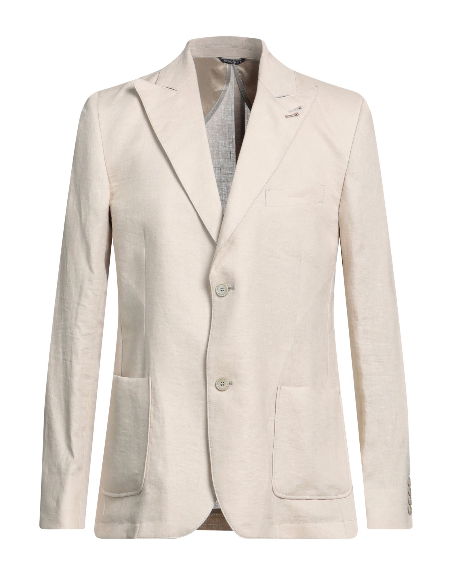 Grey Daniele Alessandrini Suit Jackets In Beige