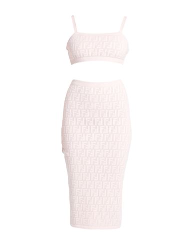 FENDI FENDI WOMAN CO-ORD LIGHT PINK SIZE 6 VISCOSE, POLYESTER, POLYAMIDE