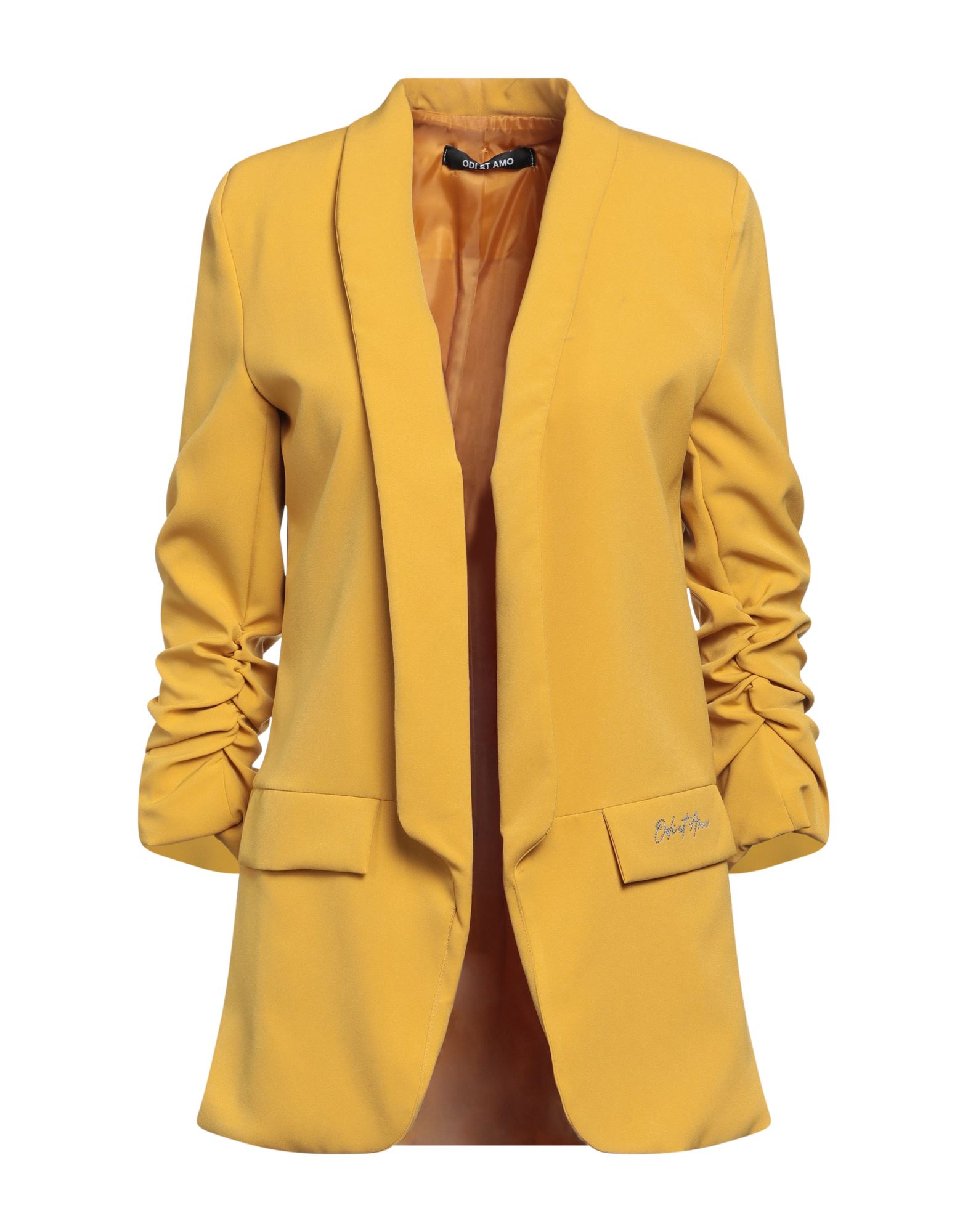 Odi Et Amo Suit Jackets In Yellow