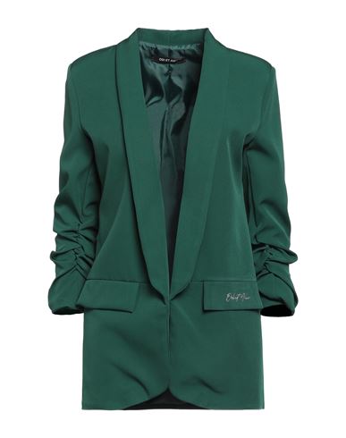 Odi Et Amo Woman Suit Jacket Emerald Green Size Onesize Cotton