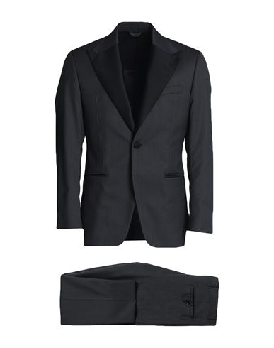 Alessandro Dell'acqua Man Suit Steel Grey Size 40 Virgin Wool