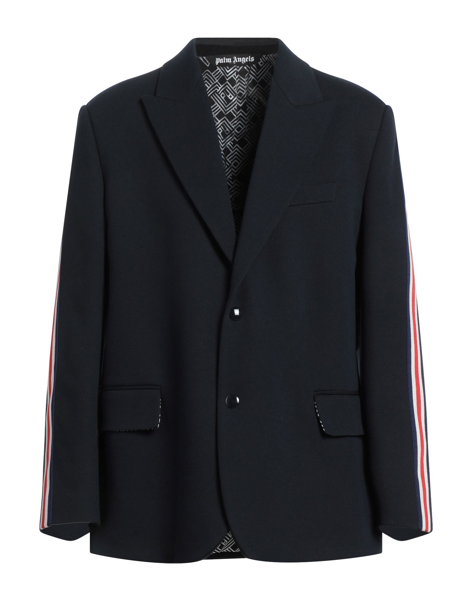 Palm Angels Suit Jackets In Blue