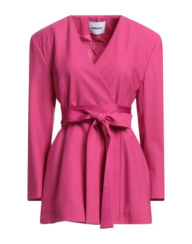 Ambush Virgin-wool-blend Kimono Blazer In Pink