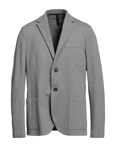 Harris Wharf London Man Suit Jacket Grey Size 40 Cotton
