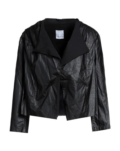 Le Sarte Del Sole Woman Suit Jacket Black Size Xl Polyurethane
