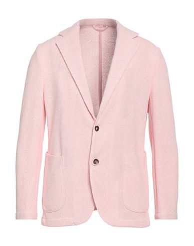 Giampaolo Man Blazer Pink Size 42 Cotton, Polyester