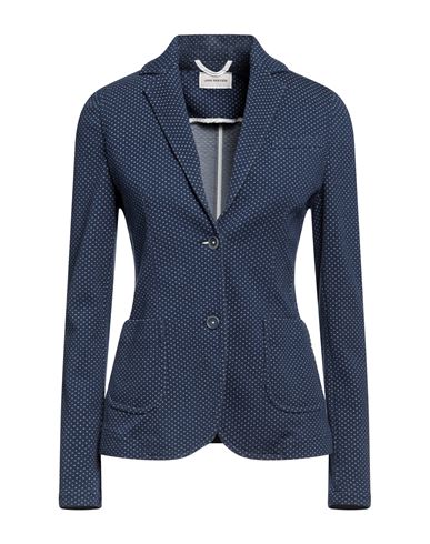 Jan Mayen Woman Suit Jacket Blue Size 6 Cotton