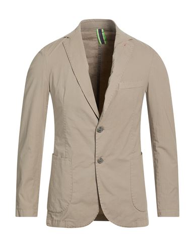 Mulish Premium Man Blazer Grey Size 36 Cotton, Elastane In Gray