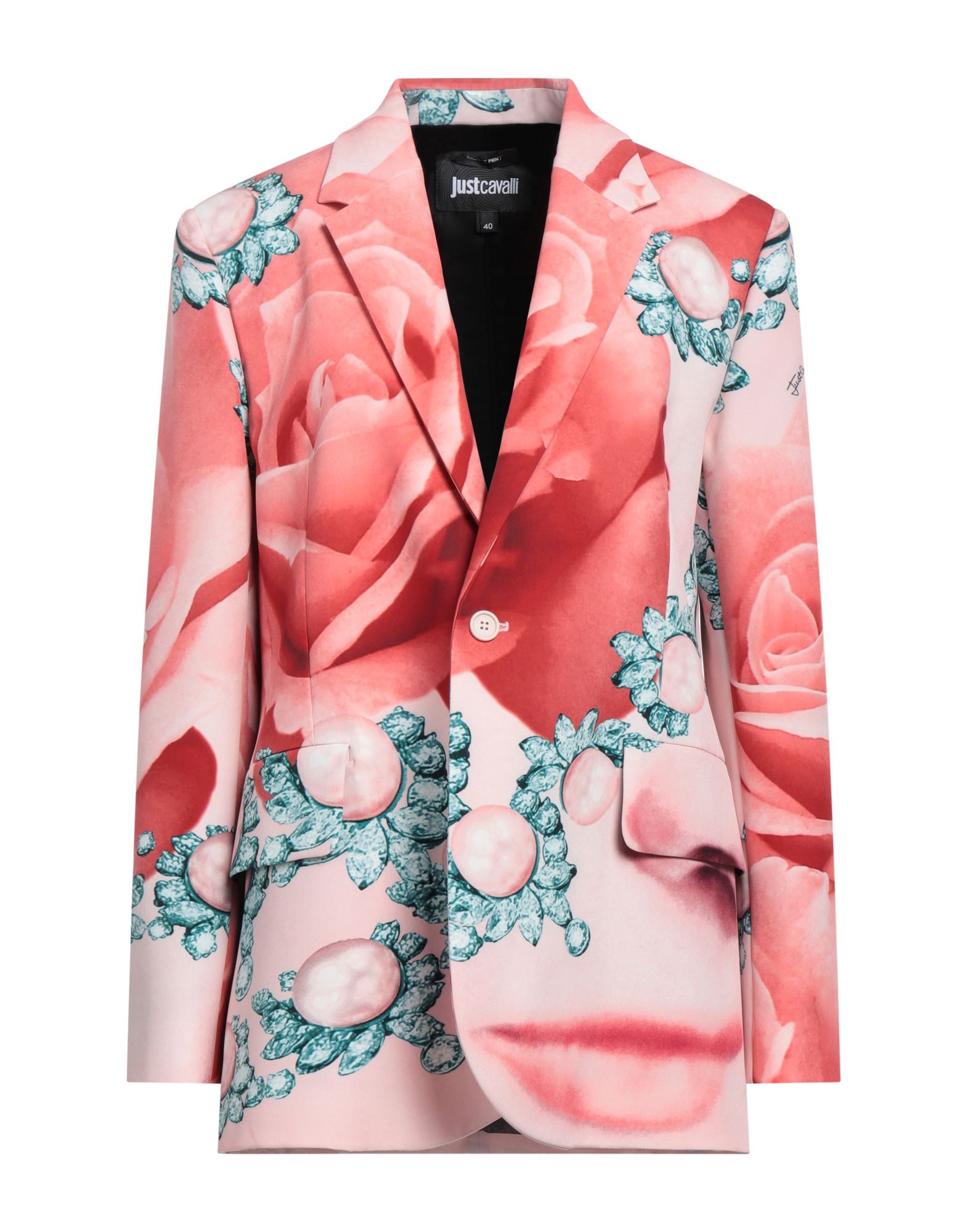 Just Cavalli Suit Jackets In Pink