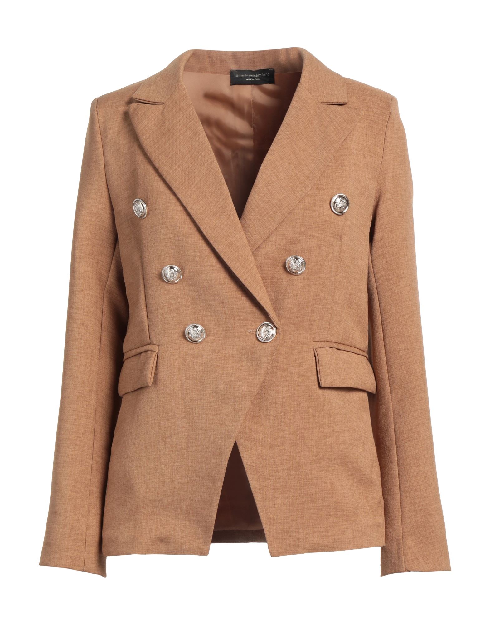 Angela Mele Milano Suit Jackets In Beige