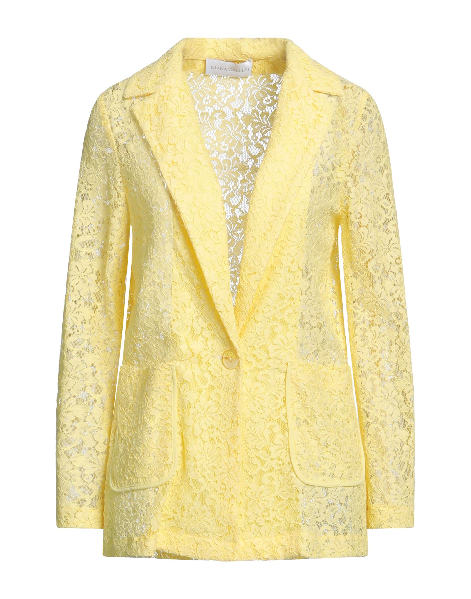 Diana Gallesi Suit Jackets In Yellow