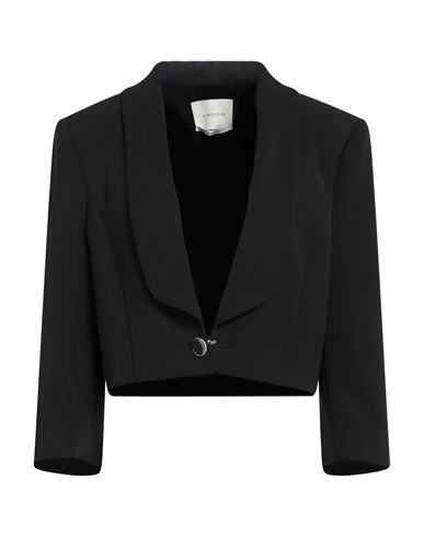 Anna Molinari Woman Blazer Black Size 10 Polyester, Elastane