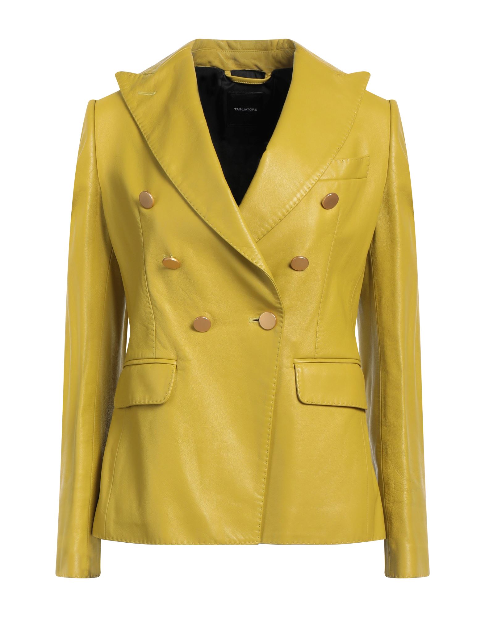 Tagliatore 02-05 Suit Jackets In Mustard