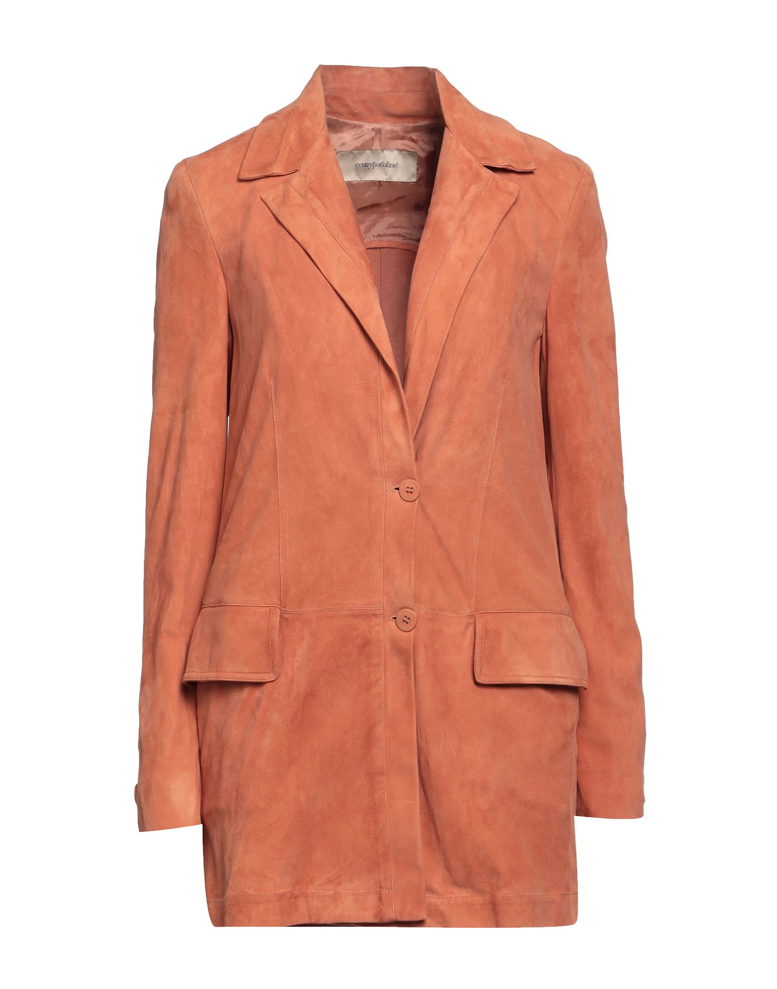 Gentryportofino Suit Jackets In Orange