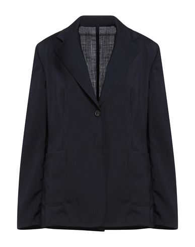 Mauro Grifoni Woman Suit Jacket Navy Blue Size 8 Virgin Wool