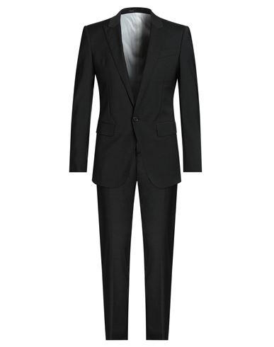 Dsquared2 Man Suit Black Size 40 Polyester, Wool, Elastane