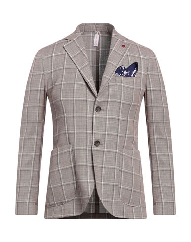 Falko Rosso® Falko Rosso Man Blazer Light Brown Size 36 Polyester, Linen In Beige