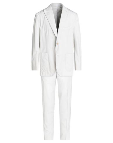 Shop Boglioli Man Suit Beige Size 36 Cotton, Elastane, Cupro