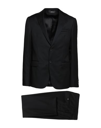 Shop Zegna Man Suit Black Size 44 Wool