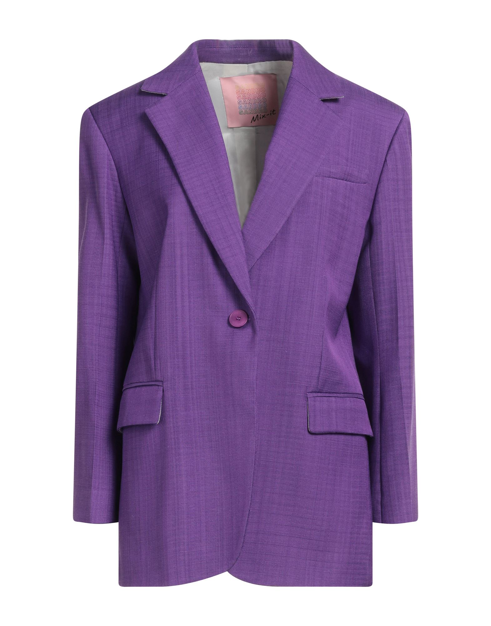Sandro Suit Jackets In Purple