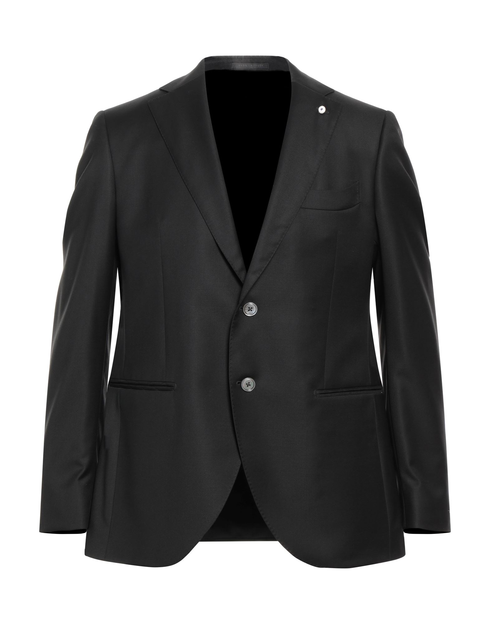 Luigi Bianchi Mantova Suit Jackets In Black | ModeSens