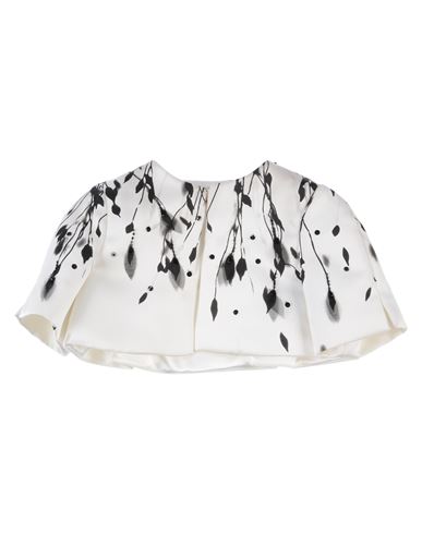 Elisabetta Franchi Babies'  Toddler Girl Wrap Cardigans White Size 6 Polyester