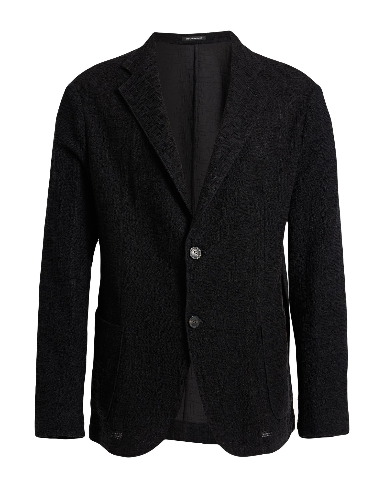 Emporio Armani Suit Jackets In Black