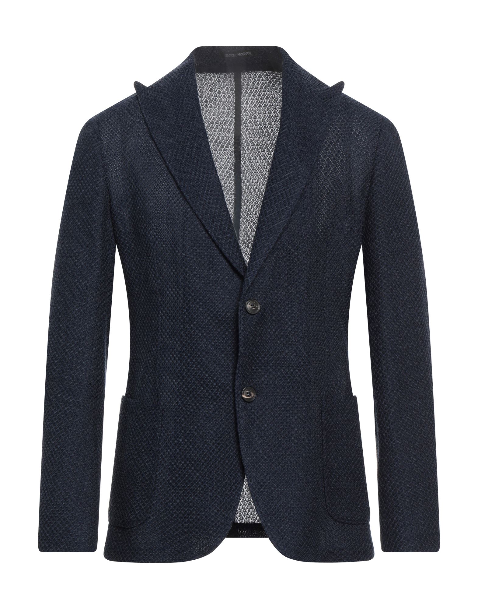 Emporio Armani Suit Jackets In Navy Blue