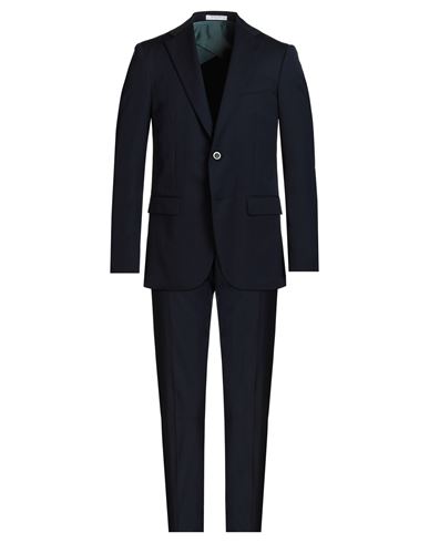 Shop Boglioli Man Suit Navy Blue Size 46 Virgin Wool