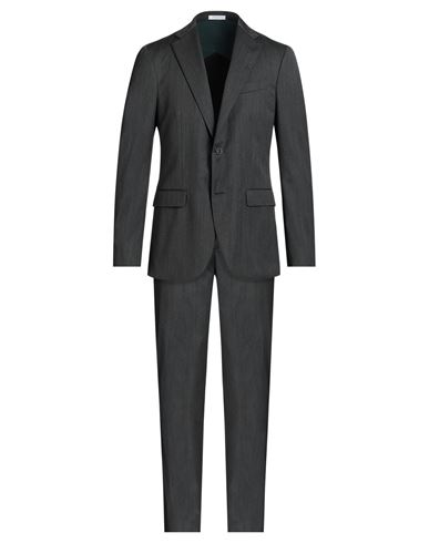 Boglioli Man Suit Lead Size 46 Virgin Wool In Grey