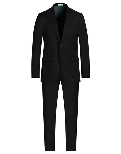 Boglioli Man Suit Black Size 46 Virgin Wool