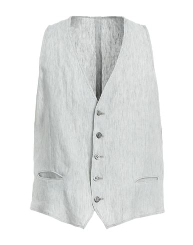 Emporio Armani Man Vest Light Grey Size 34 Linen