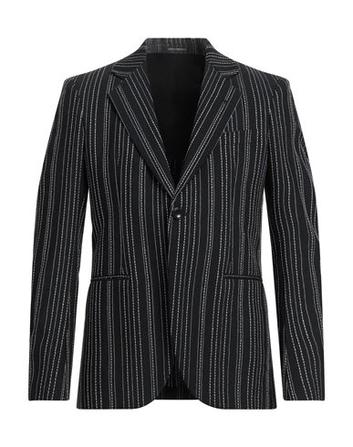 Emporio Armani Man Blazer Black Size 38 Virgin Wool, Polyester