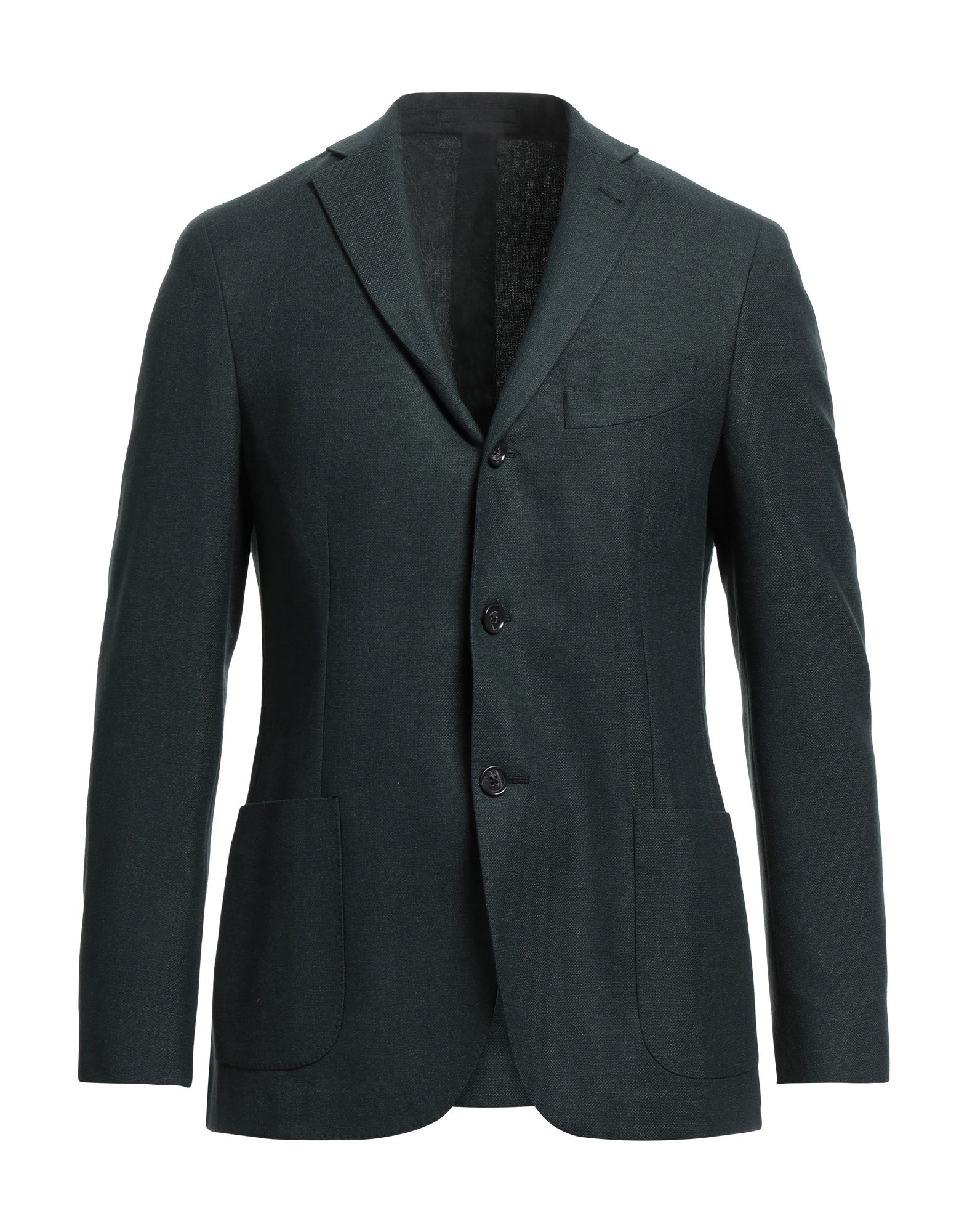 Cc Collection Corneliani Suit Jackets In Green