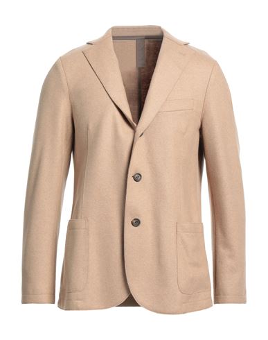 Eleventy Man Suit Jacket Sand Size 46 Wool, Polyamide, Polyurethane In Beige