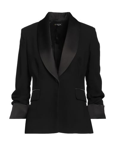 Camilla  Milano Camilla Milano Woman Suit Jacket Black Size 4 Polyester